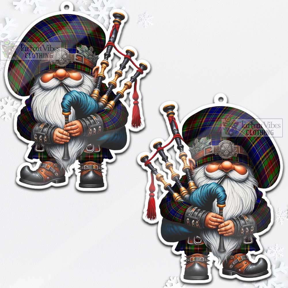 Tartan Vibes Clothing Beattie (Beatty) Tartan Badpiper Gnome Christmas Ornament