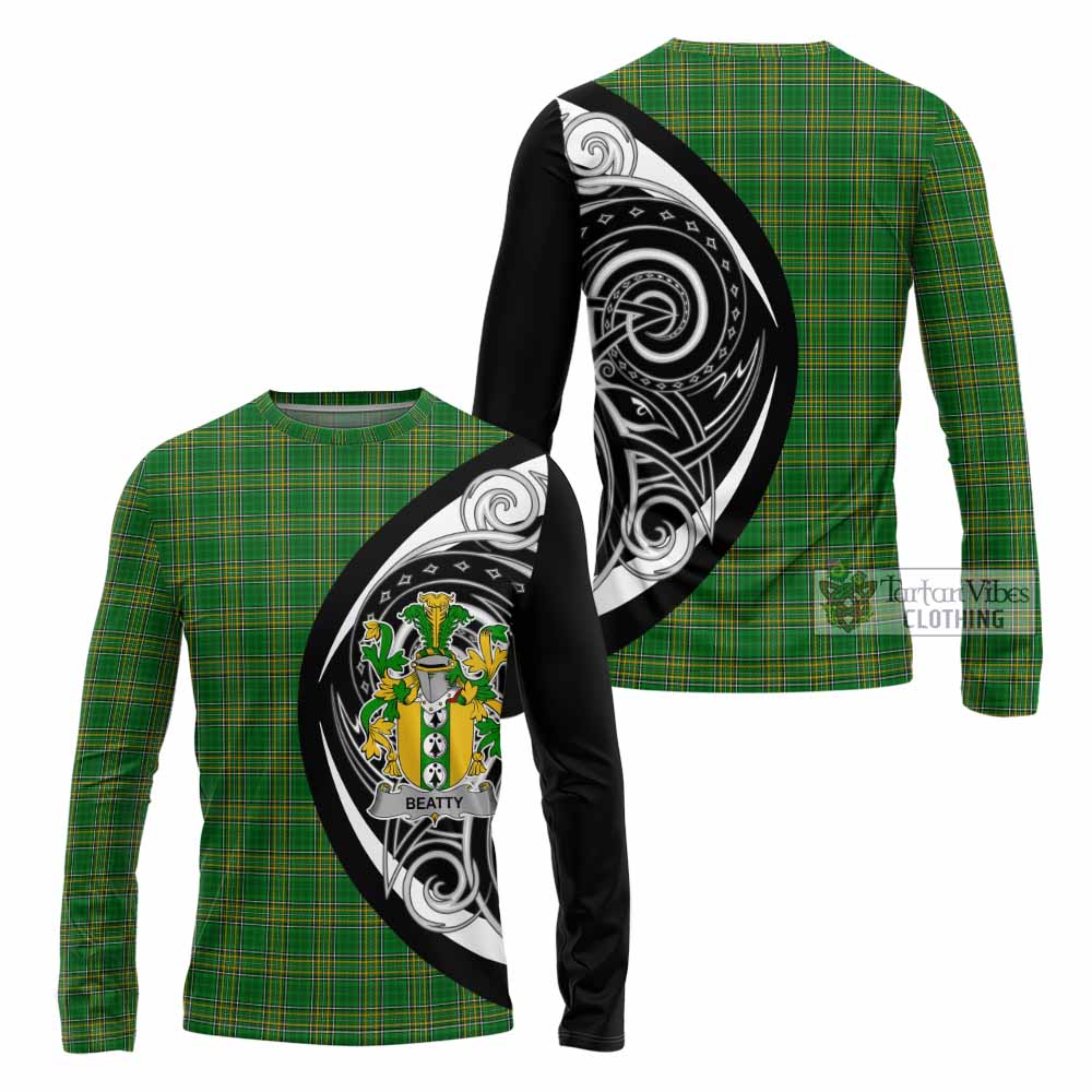 Beatty Irish Clan Long Sleeve T-Shirt Celtic Circle Style - Tartan Vibes Clothing