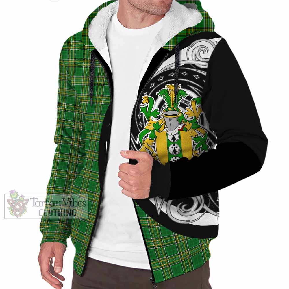 Beatty Irish Clan Sherpa Hoodie Celtic Circle Style - Tartan Vibes Clothing