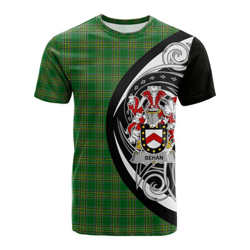 Behan Irish Clan Cotton T-shirt Celtic Circle Style Kid's Shirt - Tartan Vibes Clothing