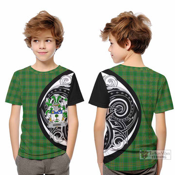 Beirne Irish Clan Kid T-Shirt Celtic Circle Style - Tartan Vibes Clothing