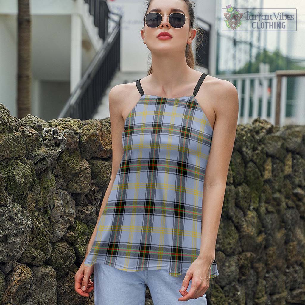 Tartan Vibes Clothing Bell Tartan Loose Halter Neck Camisole