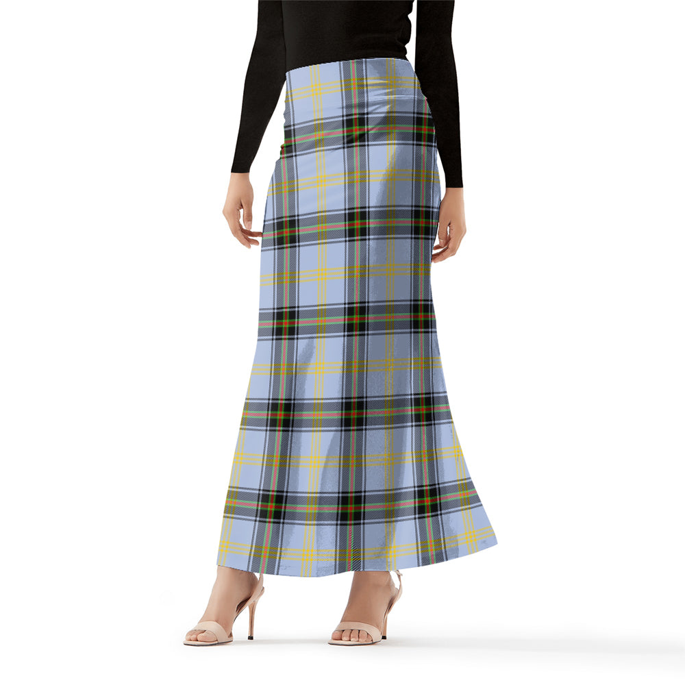 Bell Tartan Womens Full Length Skirt Female - Tartanvibesclothing