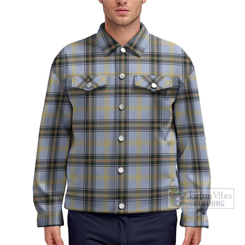 Bell Tartan Unisex Lapel Cotton Jacket Unisex - Tartan Vibes Clothing