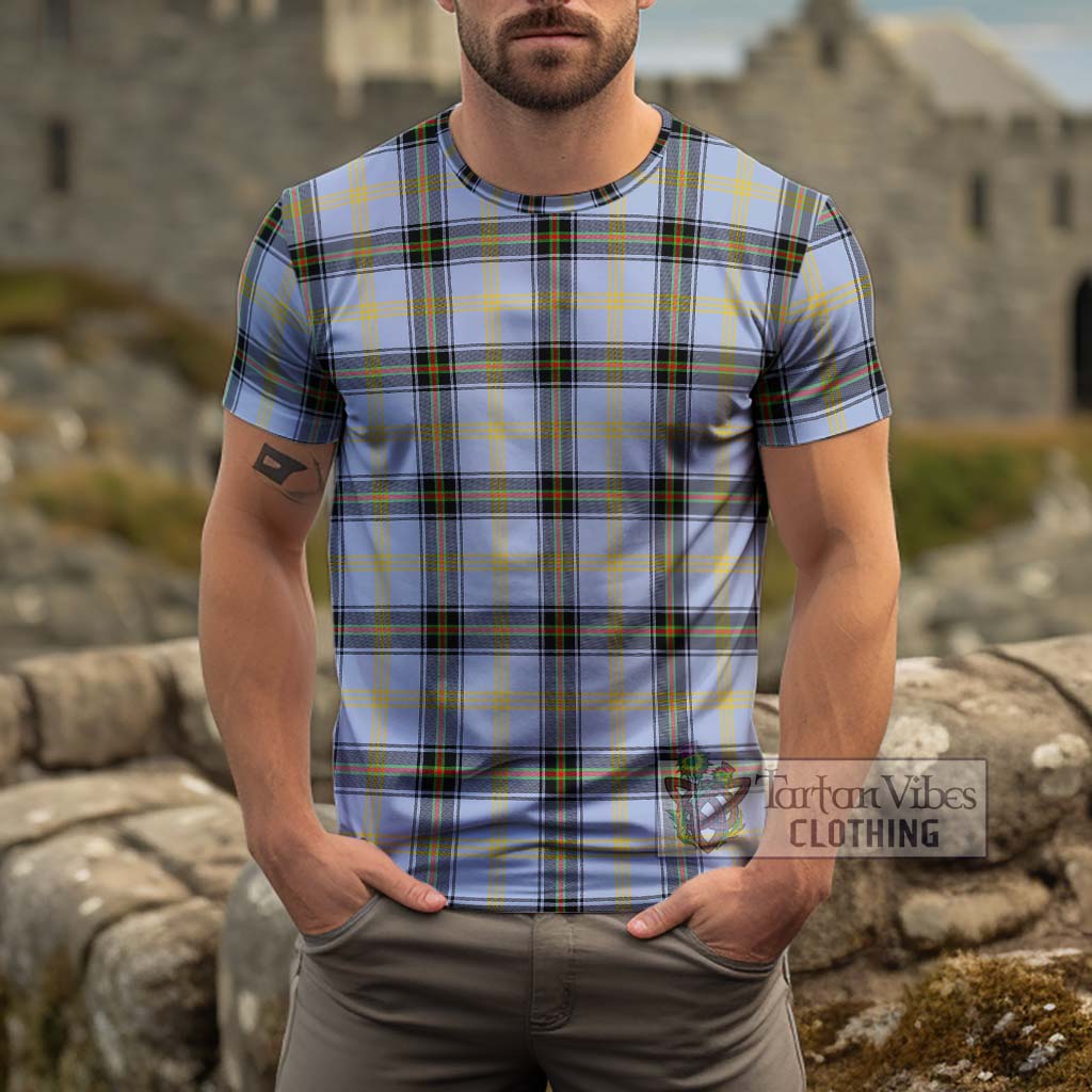 Bell Tartan Cotton T-Shirt Men's Shirt - Tartanvibesclothing Shop