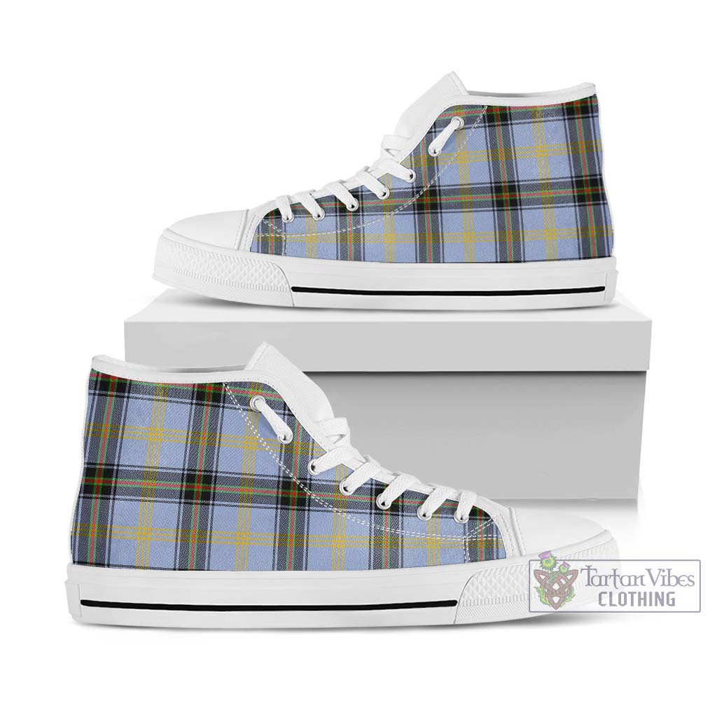 Tartan Vibes Clothing Bell Tartan High Top Shoes