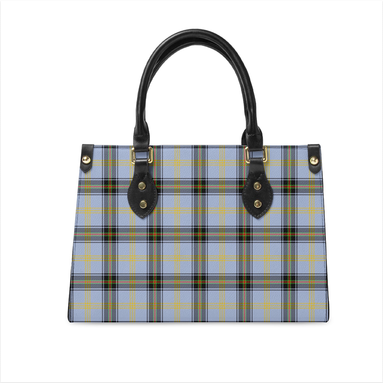 Bell Tartan Leather Bag One Size 29*11*20 cm - Tartanvibesclothing