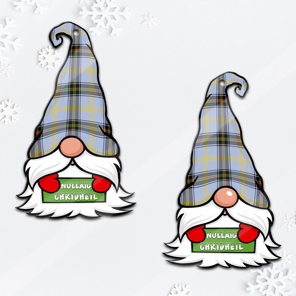 Bell Gnome Christmas Ornament with His Tartan Christmas Hat - Tartan Vibes Clothing