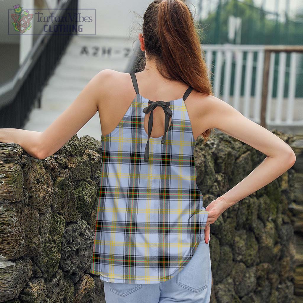 Tartan Vibes Clothing Bell Tartan Loose Halter Neck Camisole