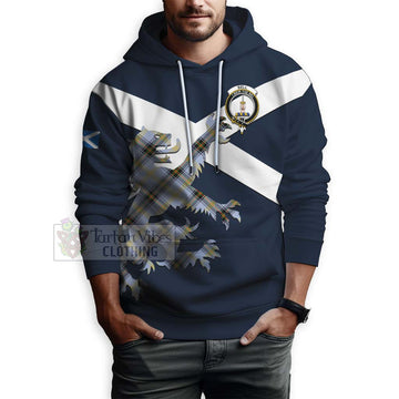 Bell Tartan Lion Rampant Hoodie Proudly Display Your Heritage with Alba Gu Brath and Clan Name