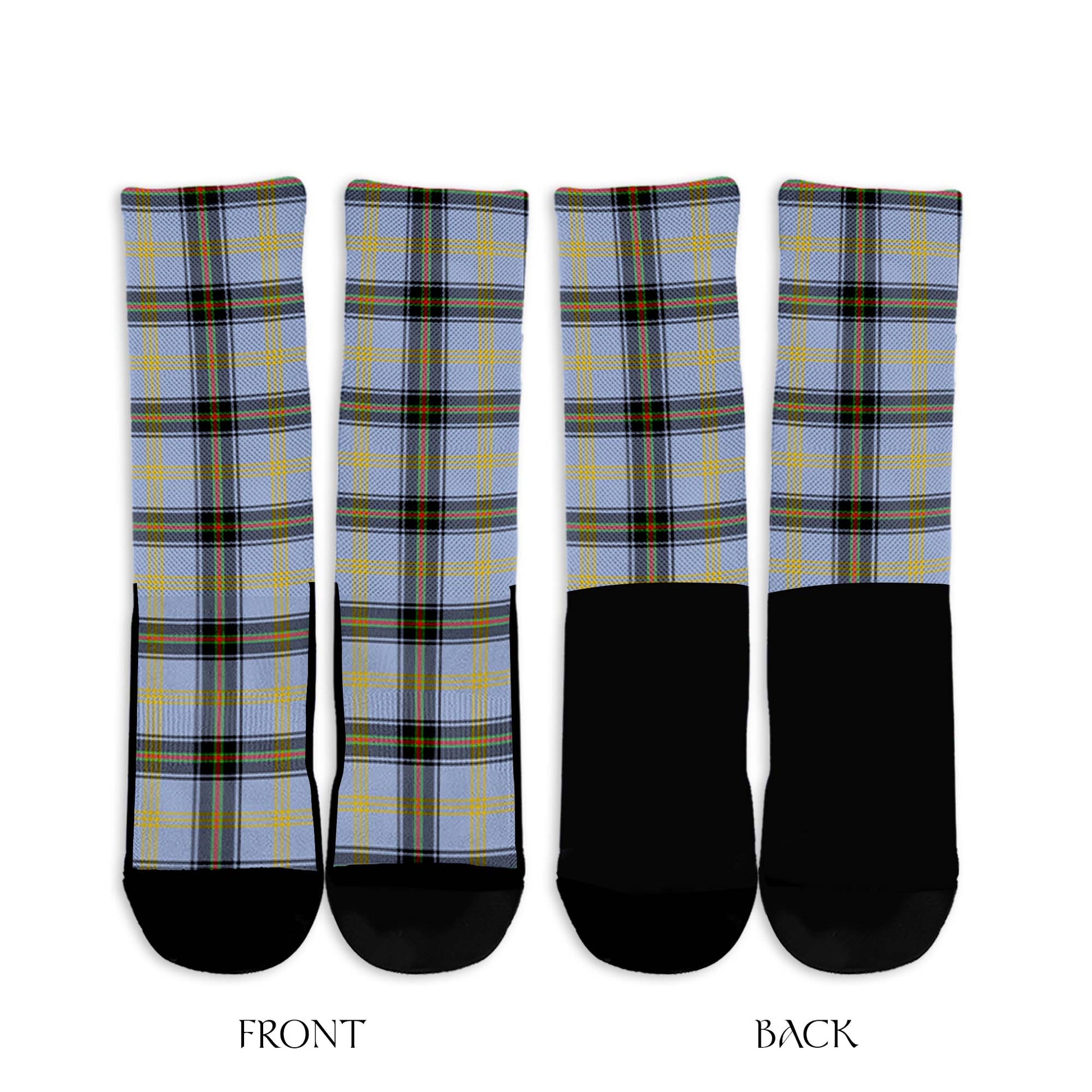 Bell Tartan Crew Socks - Tartanvibesclothing