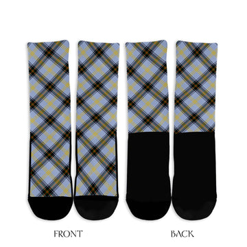 Bell Tartan Crew Socks Cross Tartan Style