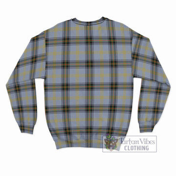 Bell Tartan Sweatshirt with Family Crest DNA In Me Style