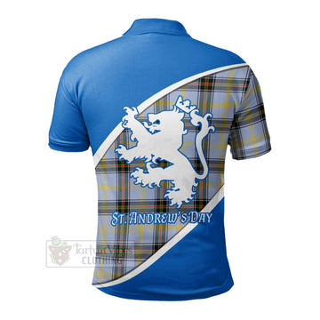 Bell Family Crest Tartan Polo Shirt Celebrate Saint Andrew's Day in Style