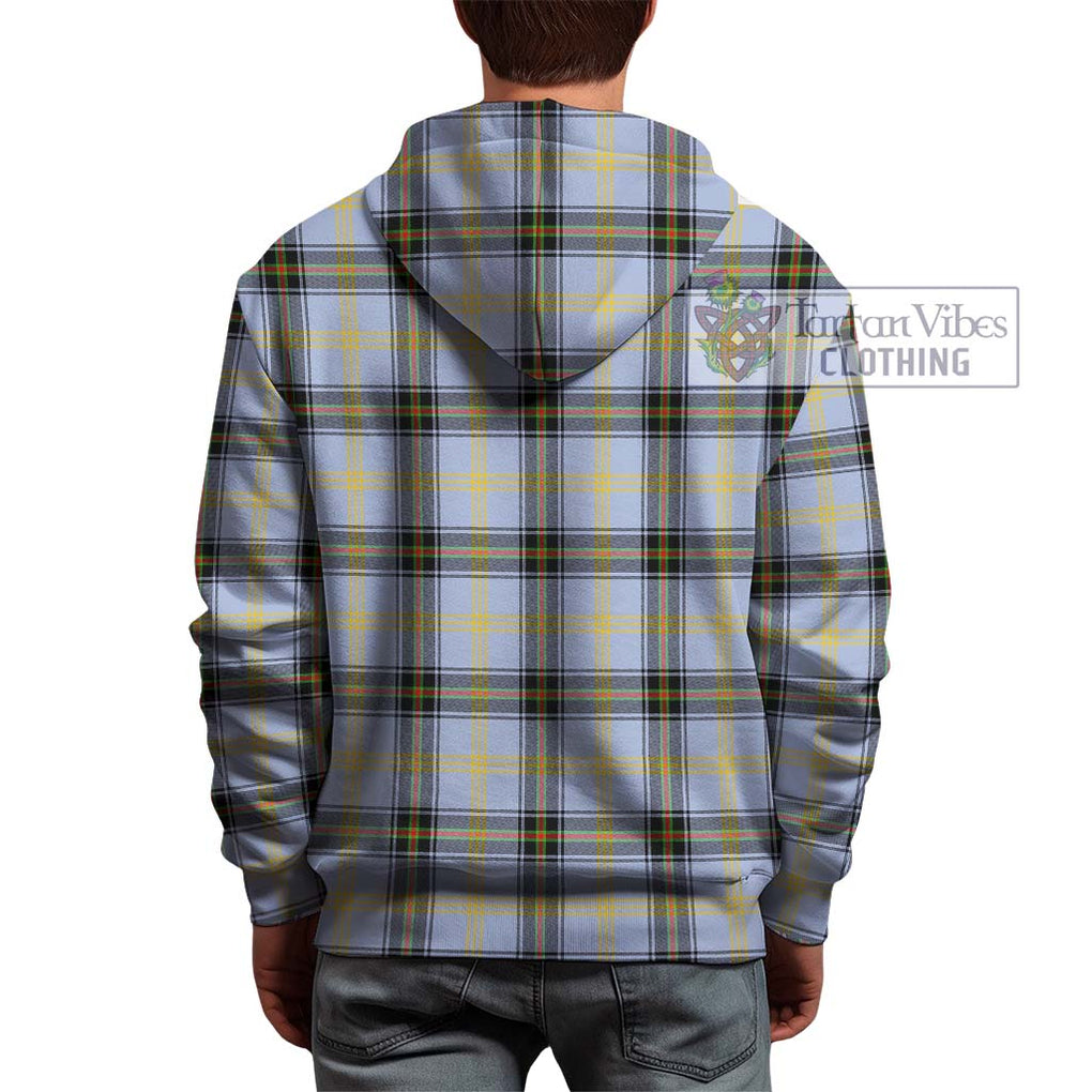 Bell Tartan Hoodie with Family Crest DNA In Me Style - Tartanvibesclothing Shop