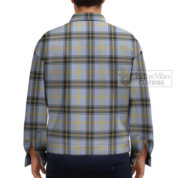 Bell Tartan Unisex Lapel Cotton Jacket