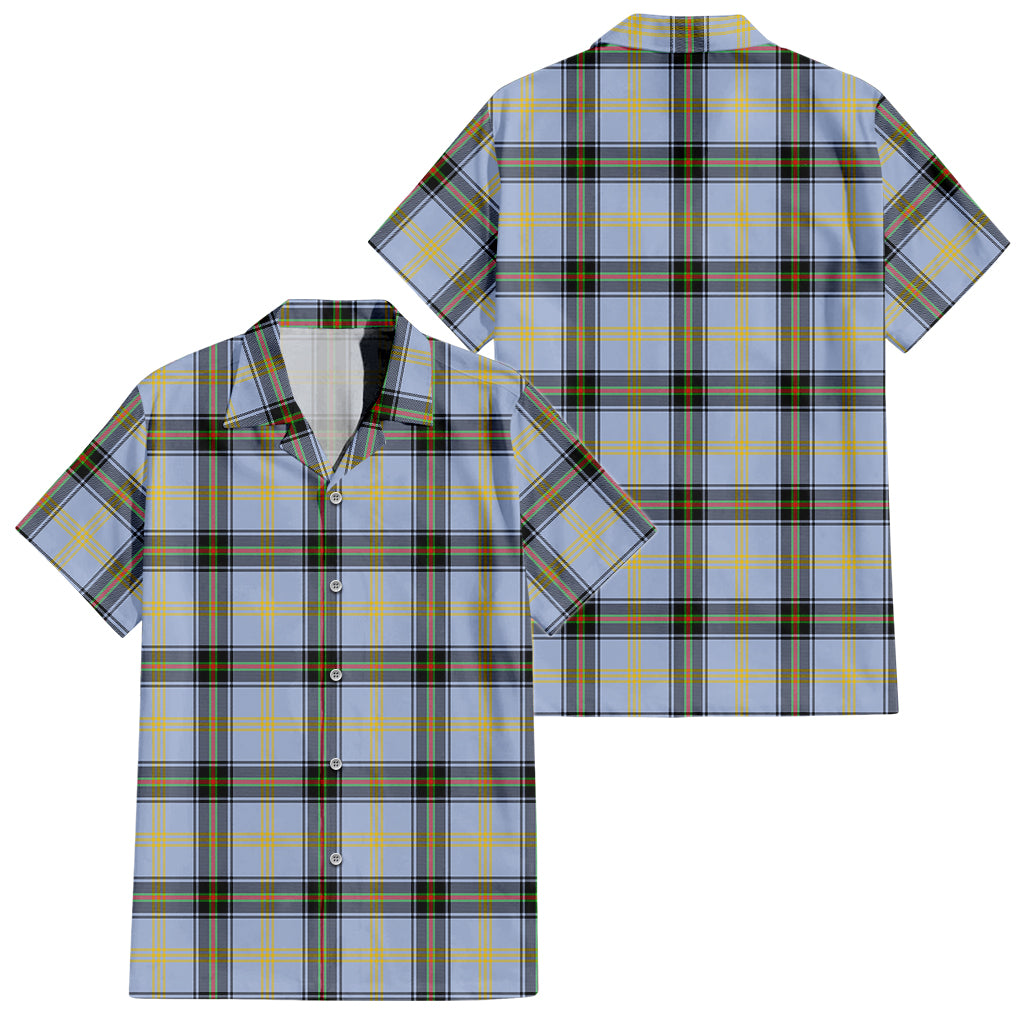 Bell Tartan Short Sleeve Button Down Shirt - Tartanvibesclothing