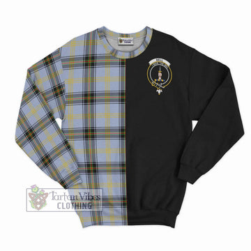 Bell Tartan Sweatshirt with Family Crest and Half Of Me Style