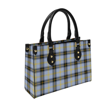 Bell Tartan Leather Bag