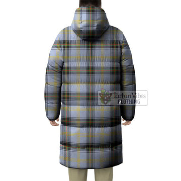 Bell Tartan Long Down Jacket