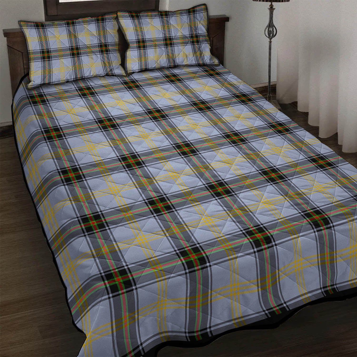 Bell Tartan Quilt Bed Set - Tartan Vibes Clothing