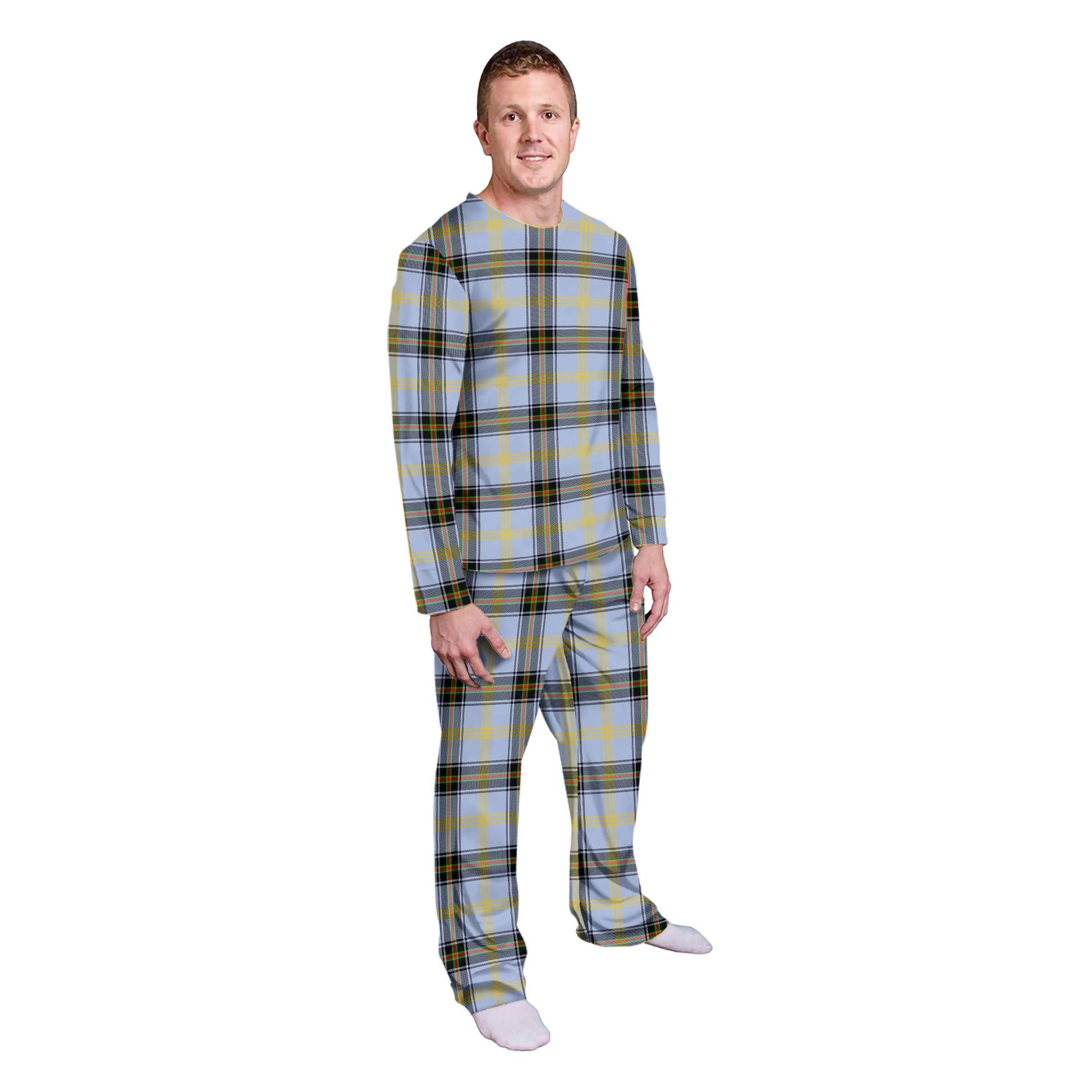 Bell Tartan Pajamas Family Set - Tartan Vibes Clothing