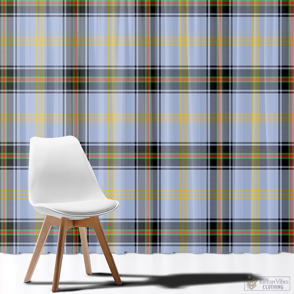 Bell Tartan Window Curtain