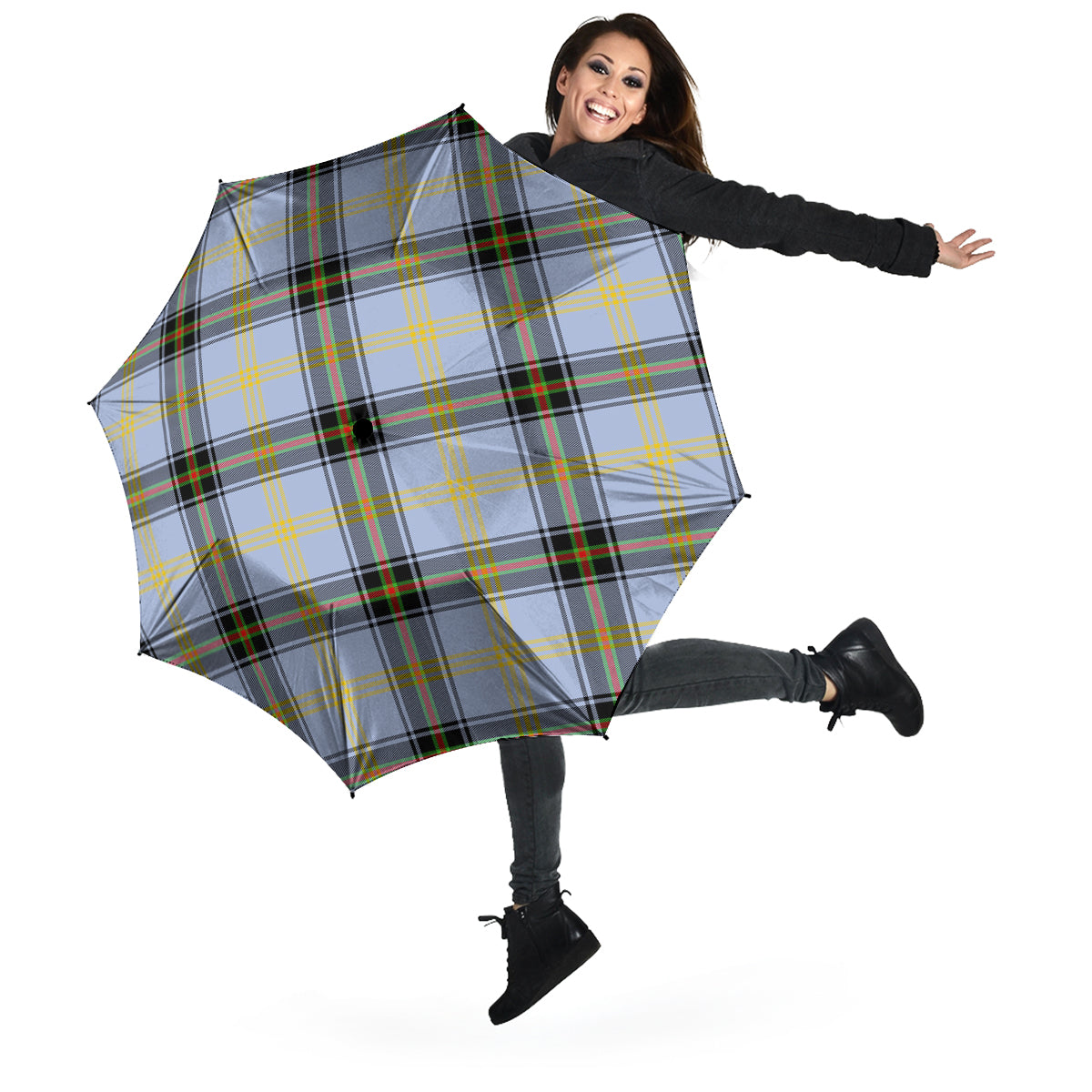 Bell Tartan Umbrella - Tartanvibesclothing