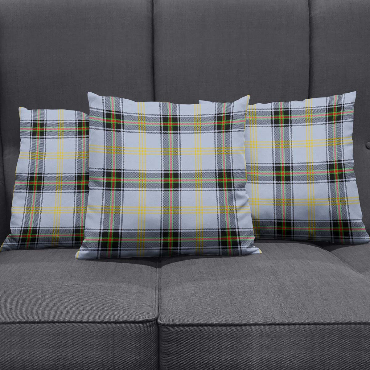 Bell Tartan Pillow Cover - Tartanvibesclothing