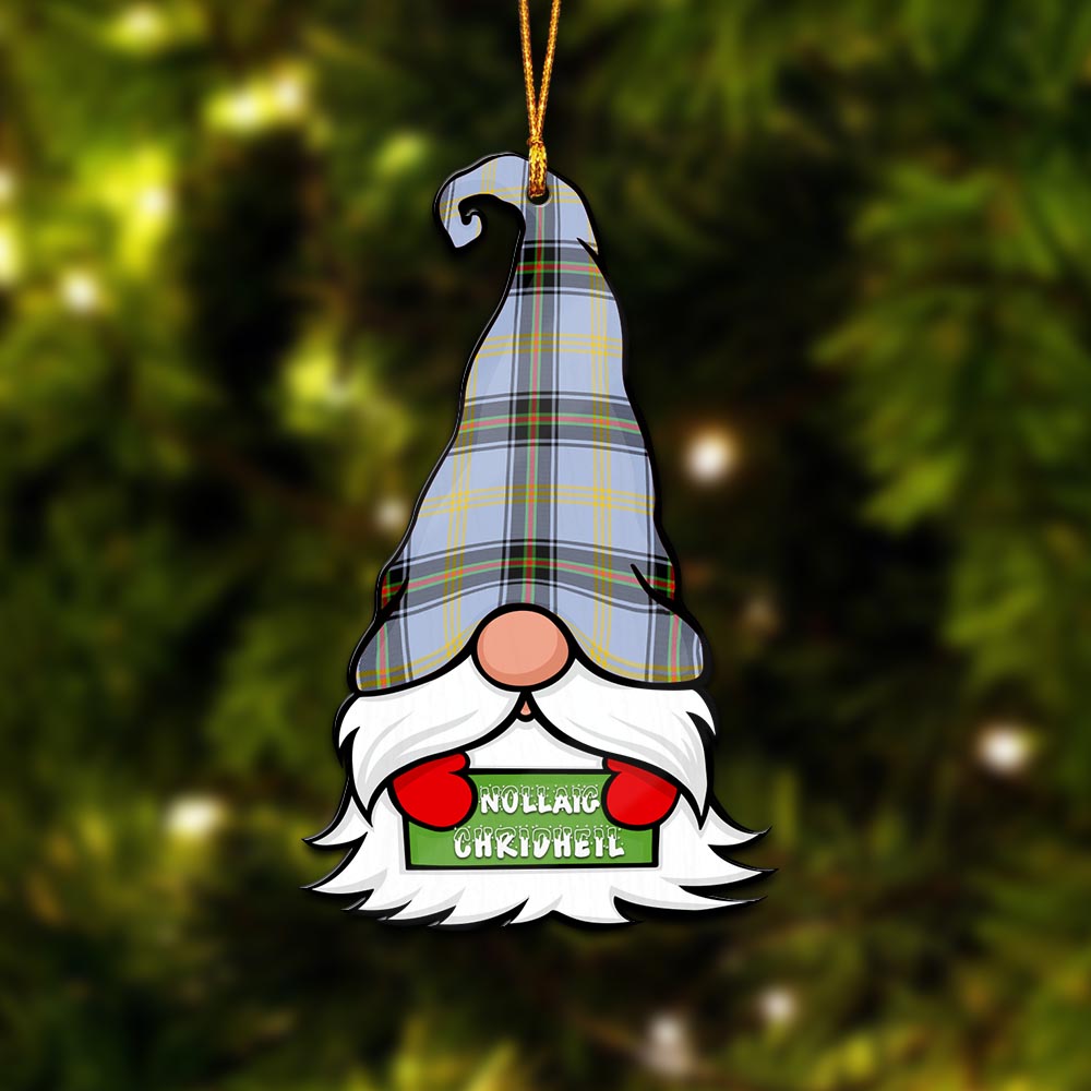 Bell Gnome Christmas Ornament with His Tartan Christmas Hat - Tartan Vibes Clothing