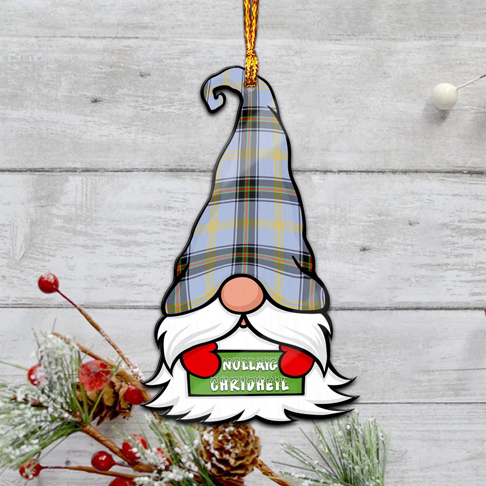 Bell Gnome Christmas Ornament with His Tartan Christmas Hat - Tartan Vibes Clothing