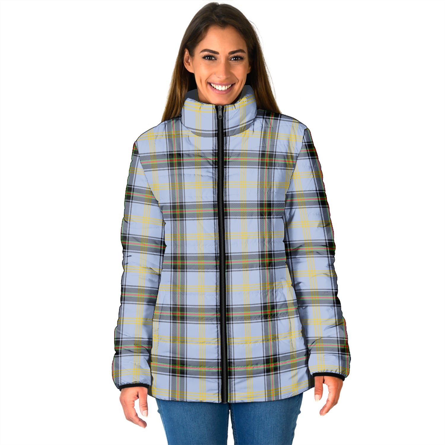 Bell Tartan Padded Jacket - Tartan Vibes Clothing