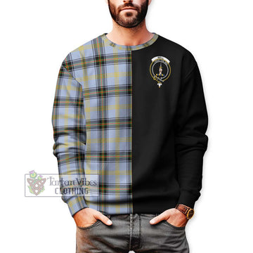 Bell of the Borders Tartan Sweatshirt with Family Crest and Half Of Me Style