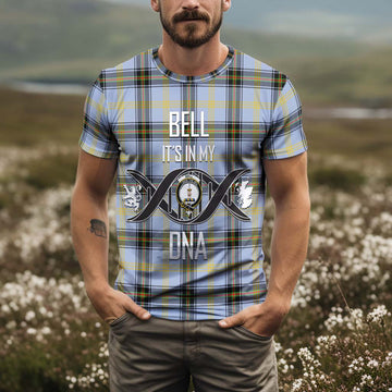 Bell of the Borders Tartan T-Shirt with Family Crest DNA In Me Style