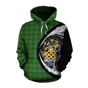 Bellew Irish Clan Cotton Hoodie Celtic Circle Style Pullover Hoodie XS - Tartan Vibes Clothing