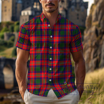 Belsches Tartan Cotton Hawaiian Shirt