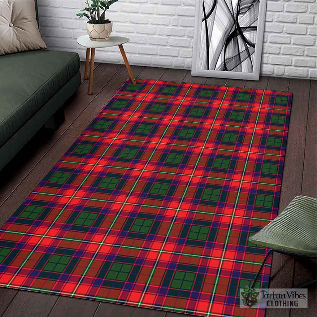 Tartan Vibes Clothing Belsches Tartan Area Rug