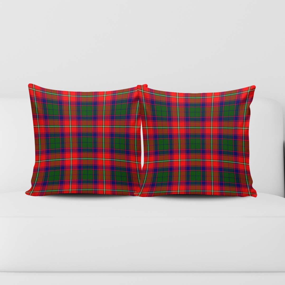 Belshes Tartan Pillow Cover Square Pillow Cover - Tartanvibesclothing