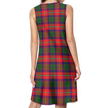 Belshes Tartan Womens Casual Dresses - Tartan Vibes Clothing