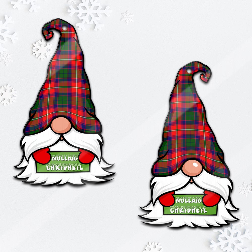 Belshes Gnome Christmas Ornament with His Tartan Christmas Hat - Tartan Vibes Clothing