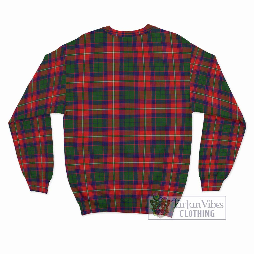 Belshes Tartan Sweatshirt with Family Crest DNA In Me Style - Tartan Vibes Clothing