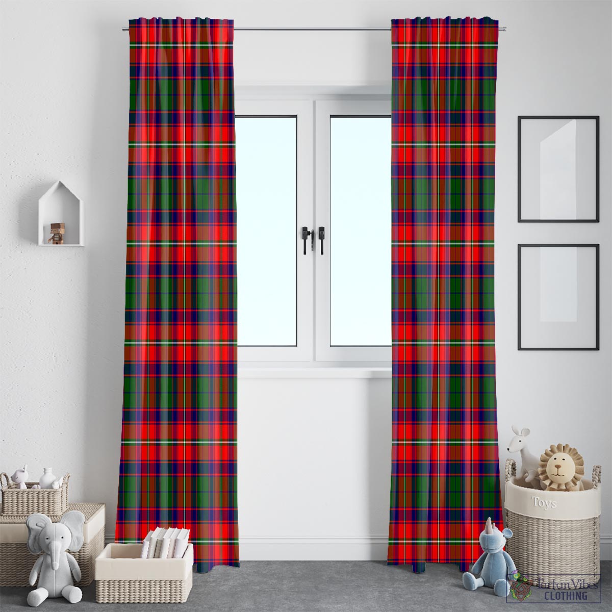 Belshes Tartan Window Curtain - Tartan Vibes Clothing