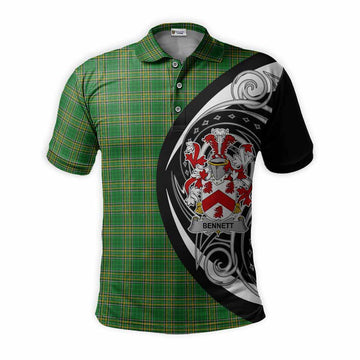 Bennett Irish Clan Polo Shirt Celtic Circle Style Kid - Tartan Vibes Clothing