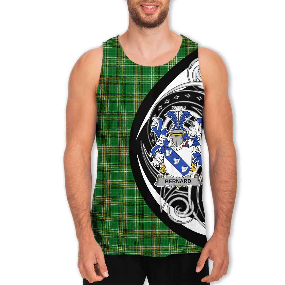 Bernard Irish Clan Men's Tank Top Celtic Circle Style Men - Tartan Vibes Clothing