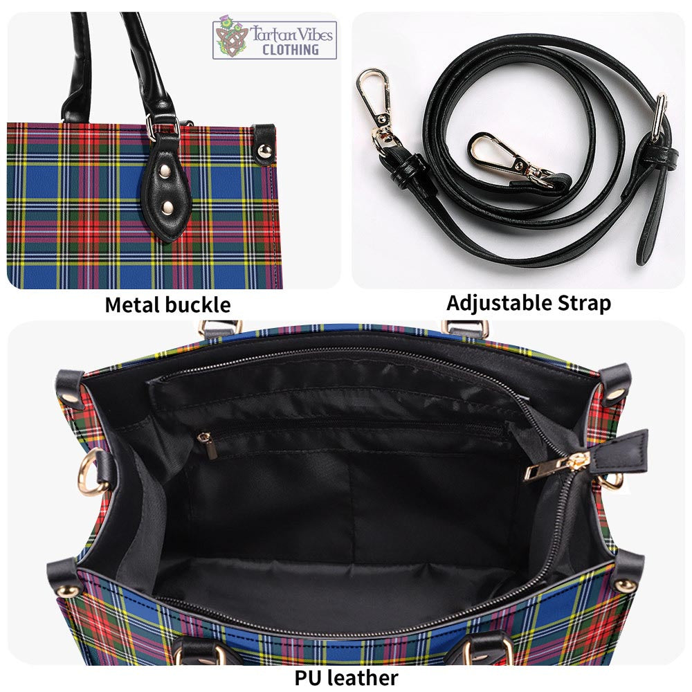 Tartan Vibes Clothing Bethune Tartan Luxury Leather Handbags