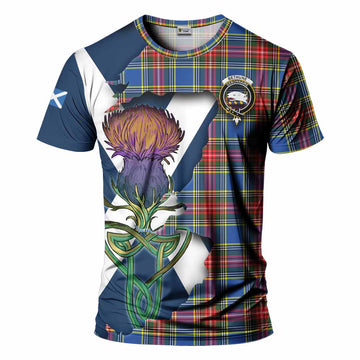 Bethune Tartan Family Crest T-Shirt Scottish Thistle Celtic Inspired Kid's Shirt - Tartan Vibes Clothing