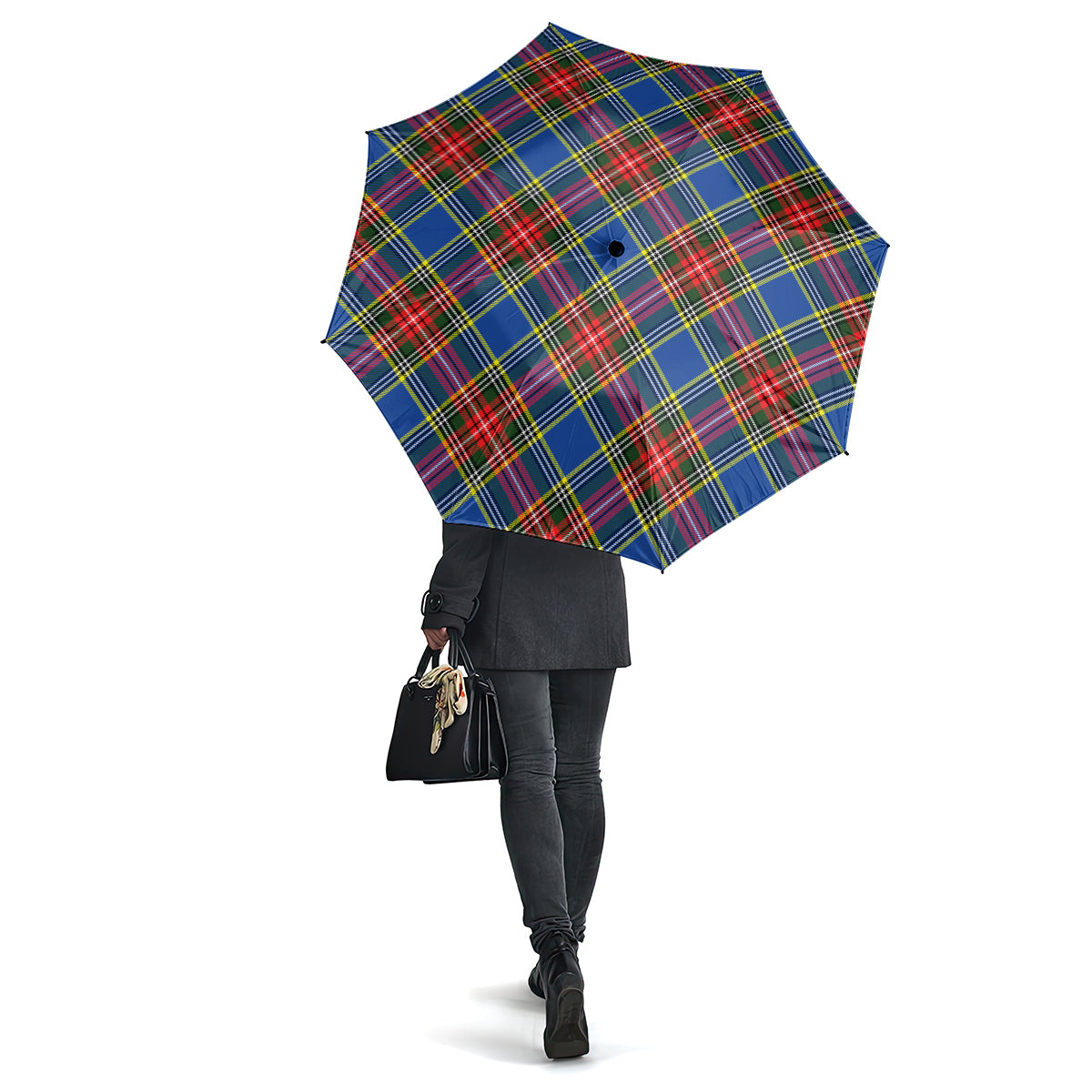 Bethune Tartan Umbrella One Size - Tartanvibesclothing