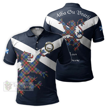 Bethune Tartan Lion Rampant Polo Shirt Proudly Display Your Heritage with Alba Gu Brath and Clan Name