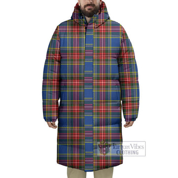 Bethune Tartan Long Down Jacket