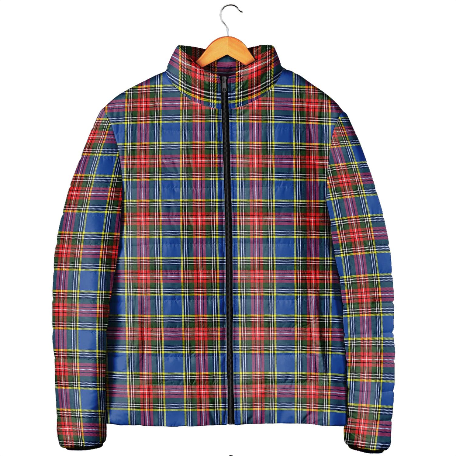 Bethune Tartan Padded Jacket Men's Padded Jacket - Tartan Vibes Clothing